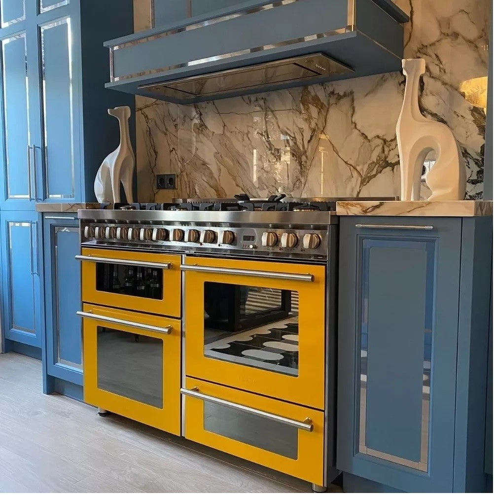 Lofra Professional 120 P 126SMFE+DMFT 2AEO Stainless Gas Dual Fuel Range Cooker 120cm