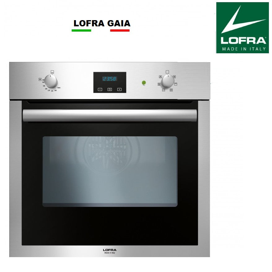 Lofra Gaia FOS 66GE Stainless Steel Single Gas Oven 60cm Nat / LPG Convertible