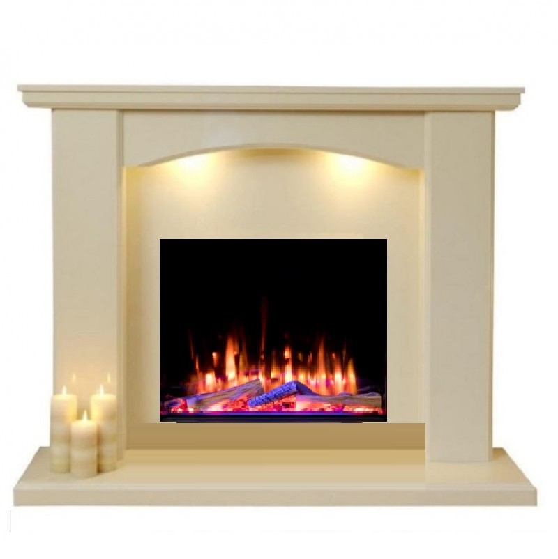 Iconic 750 Electric Fire HD750 Solarflame Multi-Sided Electric Fire
