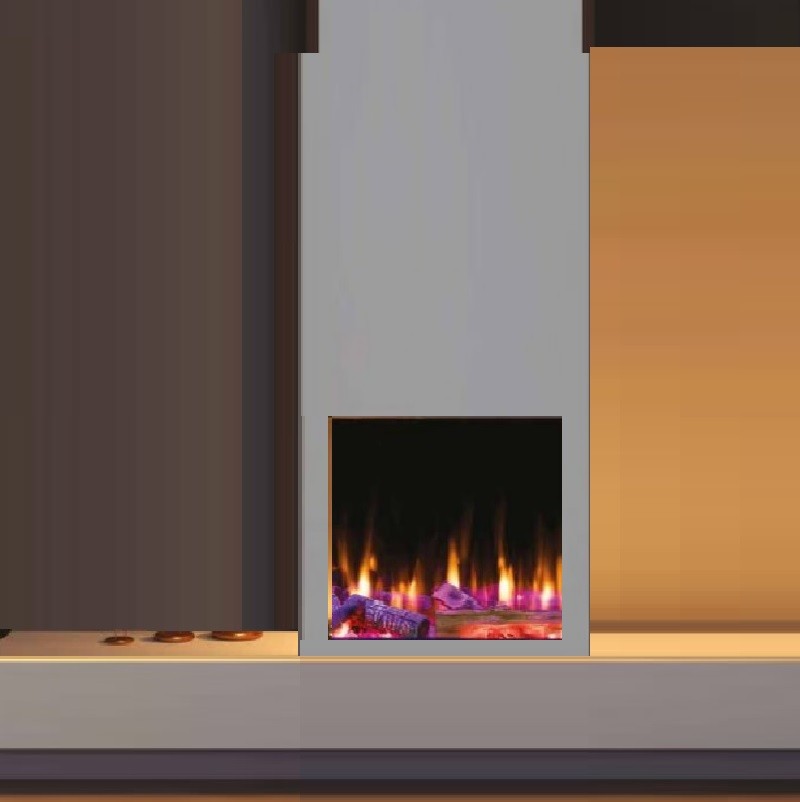 Iconic 750 Electric Fire HD750 Solarflame Multi-Sided Electric Fire