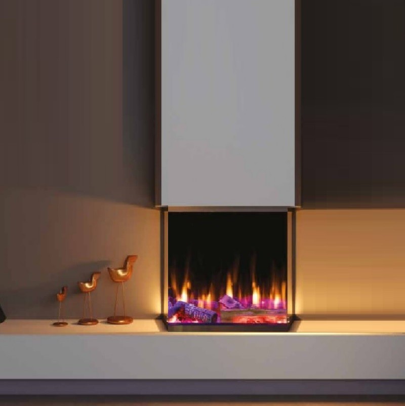Iconic 750 Electric Fire HD750 Solarflame Multi-Sided Electric Fire