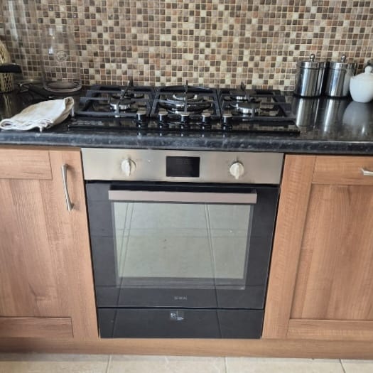 Under Counter Built in Gas Oven, Electric Grill & Warming Drawer SCD720SS-(Gas Fan Oven)