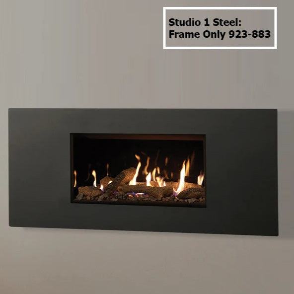 Gazco Studio 1 Steel Frame for Studio 1 Gas Fire Frame Only : 923-883