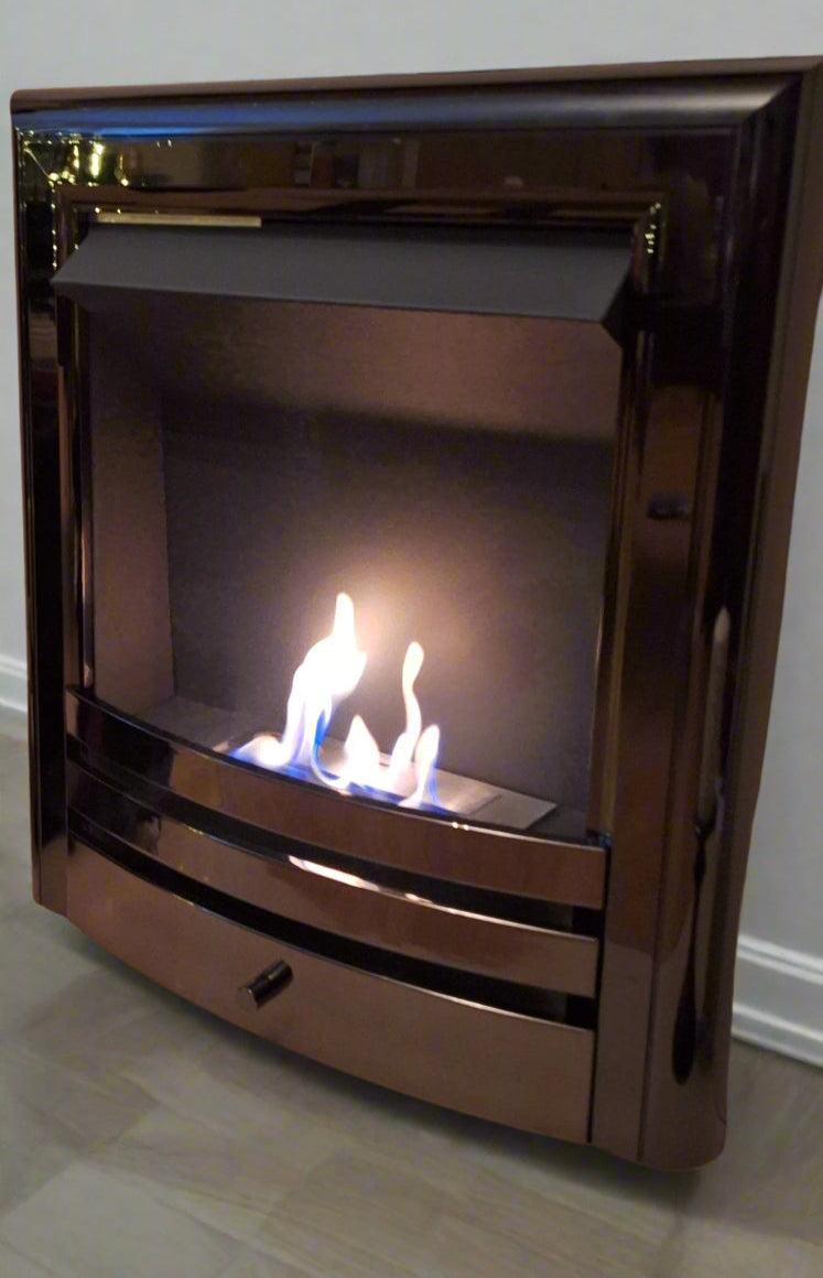 Bio-Flame Contour Real Flame Bioethanol Inset Fire for Fireplaces (3kW)