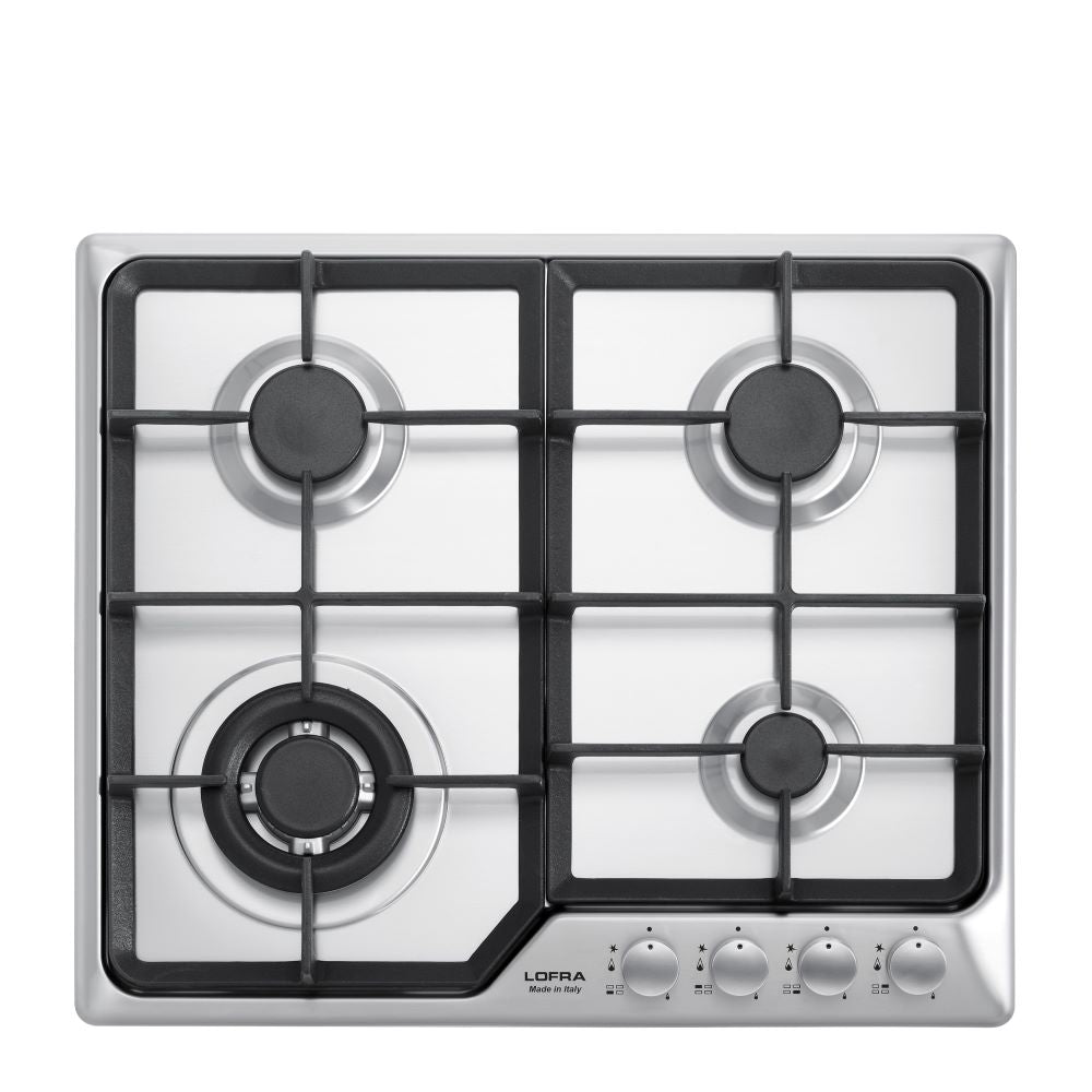 Lofra Artes HDS690 4 Burner Gas Hob Stainless Steel 60cm