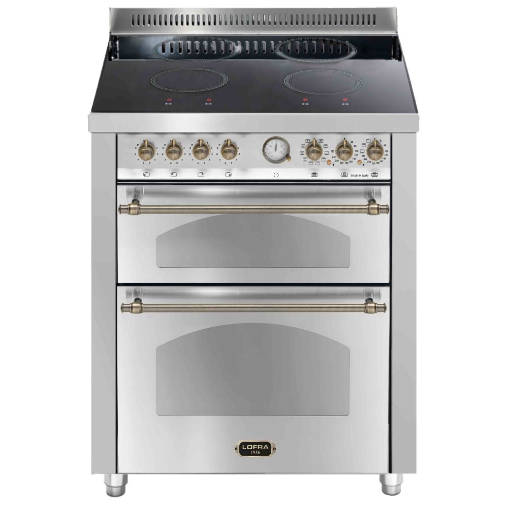 Lofra Dolcevita UD76 MFTE/4I Induction Range Cooker 70cm Stainless Steel Bronze