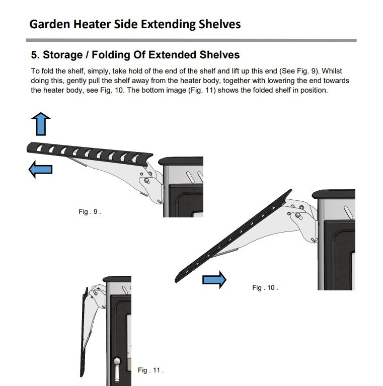 Arada Garden 5 kw Stove Outdoor Wood Burning Heater,Flue Pipe, Pizza Stove & Tables