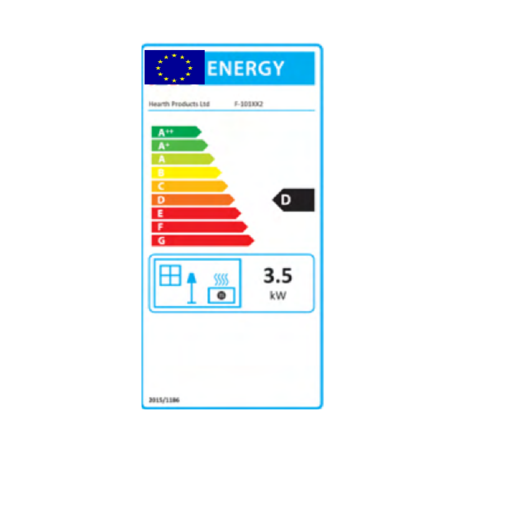 Wildfire Ravel 400 HE Log Effect Slide Control Conventional Flue Gas Fire with Stove Frame