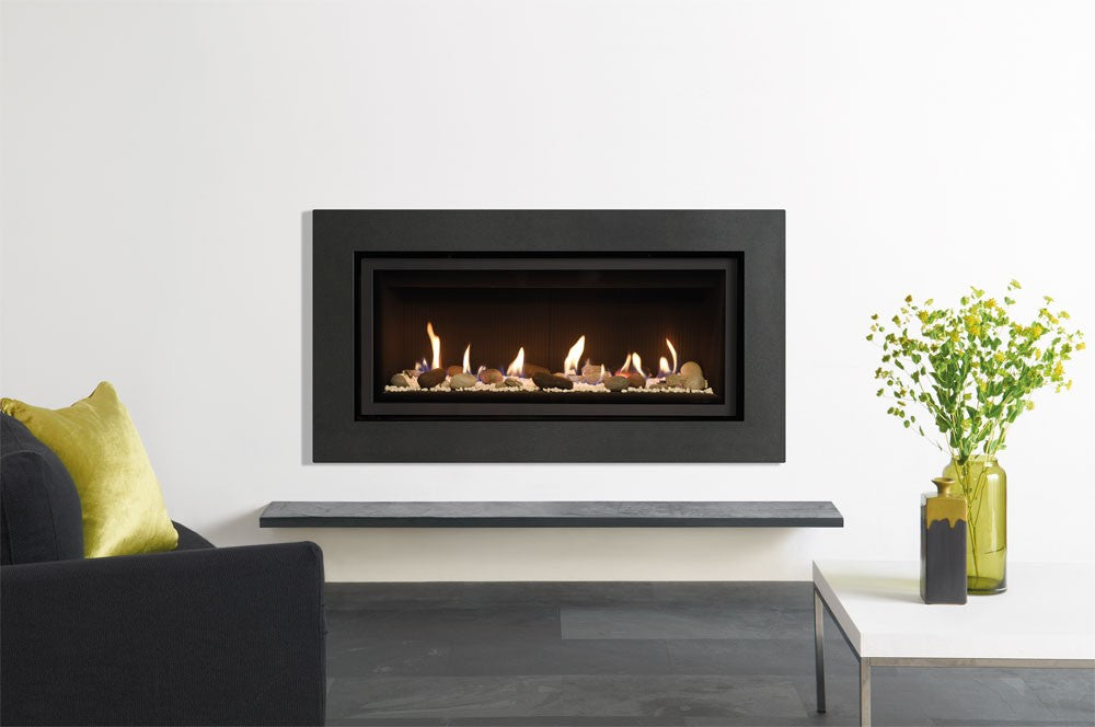 Gazco Studio 2 Conventional Flue Gas Fire with Expression Frame