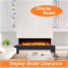 SHOWROOM DISPLAY MODEL Electric Fire 1.4 meter 3 Sided Fire by Celsi Electriflame. VR 1400. (X-DISPLAY MODEL - Reduced to clear