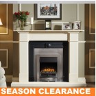 Gazco Logic2 Electric Display Fire with Brushed Steel Frame & Arts Front (Next Day Delivery)