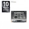 HOTPOINT by CANNON CAMBRIDGE Stainless Freestanding Gas Double Oven Stainless Steel