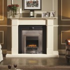 Gazco Logic2 Electric Fire with Brushed Steel Frame & Chartwell Front