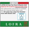 LOFRA CURVA 70cm Dual Fuel Italian Range Cooker