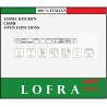 LOFRA Dolcevita RNM66MFT / CI 60cm Dual Fuel Italian Range Cooker Classical Steel & Brass