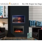 Gazco Riva2 670 Electric Fire with Designio2 Graphite Frame