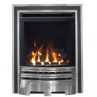 Series 4000 HE CF Coal Effect High Efficiency Gas Fire with Black & Chrome Frame and Front