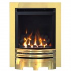 Series 4000 HE CF Coal Effect High Efficiency Gas Fire in Brass