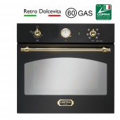 LOFRA GAS HOB DOLCEVITA 66GE 60cm RETRO Fan Assisted Single Gas Oven (Custom Built 2-4 Weeks)