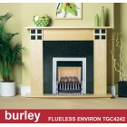 Burley Environ 4242 Chrome Flueless Gas Fire
