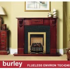 Burley Environ 4248 Brass Flueless Gas Fire