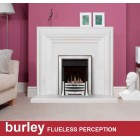 Burley Perception 4267 Stainless Steel Flueless Gas Fire