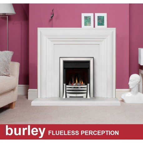 Flueless Gas Fire Burley Perception , Inset Flueless Gas Fire TGC4267