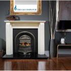 SolarFlame Electric Fire for Cast Iron Arch Fireplace HD450
