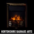 Remote Controlled Electric Fire in Brass, Silver - Hortonshire TGC1060 with 2 kilowatt heater.