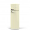 Retro Cream Refrigerator The Italian Designed Bompani 60 cm BODP615/C
