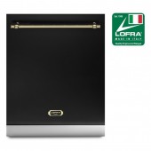 Lofra Dolcevita 60cm Built-In Dishwasher Black Nero Matte