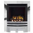 Series 4000 HE CF Coal Effect High Efficiency Gas Fire with Chrome Frame and Front