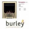 Flueless Gas Fire Burley Perception TGC4260, Inset Flueless Gas Fire (Brass)