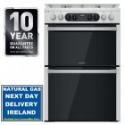 CAMBRIDGE 60CM by HOTPOINT/CANNON Freestanding Stainless Steel Gas Double Oven Cooker