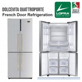 Lofra Dolcevita Quattroporte French Door Frost Free Fridge Freezer 92cm GFR-819