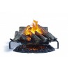 Dimplex Electric Opti-myst Basket Fire - The Dimplex Silverton with special effect lighting.