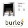 Flueless Gas Fire Burley Environ Inset Flueless Gas Fire Stainless Steel