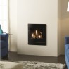 Gazco Logic Log HE Slider Controlled Arts2, High Efficiency (80%) Glass Fronted Gas Fire.