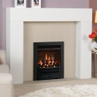Gazco Logic HE CF Coal Gas Fire with Arts Frame and Front