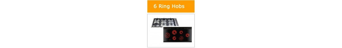 6 Ring Gas Hobs