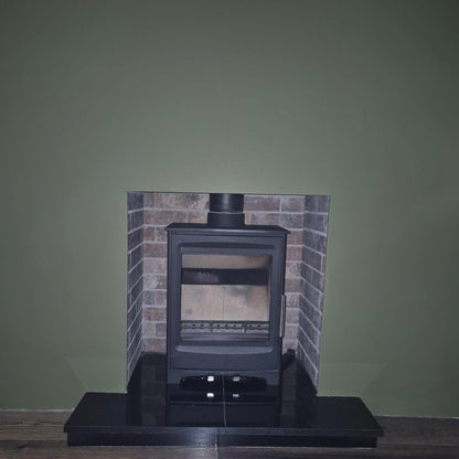Lucan Stove San Remo Wood Burner Multi Fuel Solid Fuel & Chimney Lining Kit Bundle 5kw