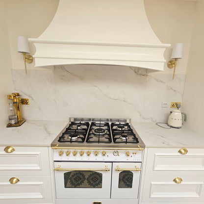 Lofra Dolcevita 90 RBPD 96MFTECI White Gas Dual Fuel Range Cooker 90cm