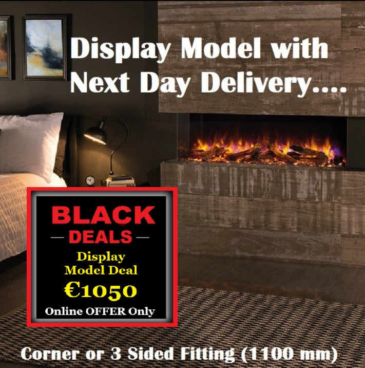 Gazco eReflex 110W Black Tag Event Display Deal (50% SAVING from €2100)