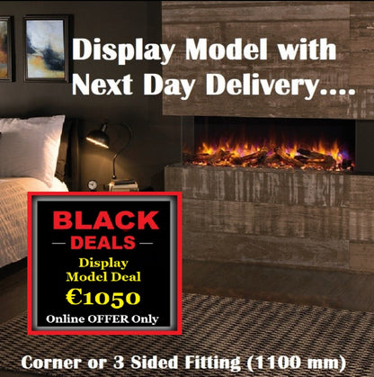 Gazco eReflex 110W Black Tag Event Display Deal (50% SAVING from €2100)