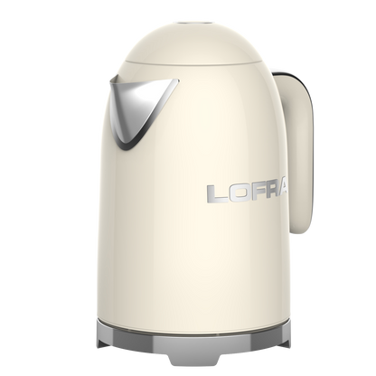 Classic Italian Lofra Dolcevita Retro Styled Kettle Range Cream