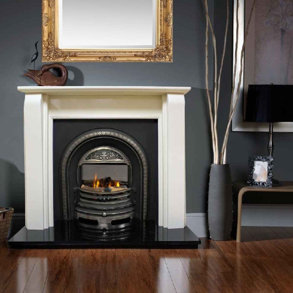 Matt Black Electric Log Effect Stove The Solarflame 500 Remote Controlled Electric Stove
