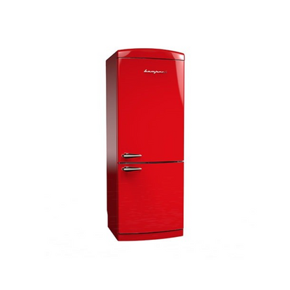 Bompani BOCB606/R Frost Free Retro 50’s Fiery Red Refrigerator 70:30 - 60x188.7x71 cm