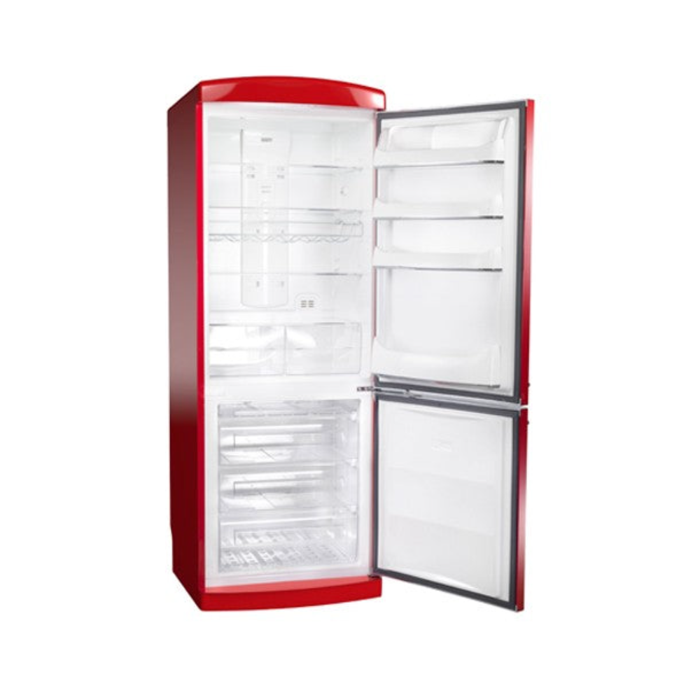 Bompani BOCB606/R Frost Free Retro 50’s Fiery Red Refrigerator 70:30 - 60x188.7x71 cm