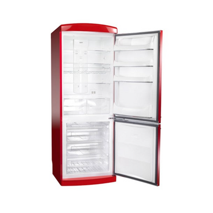 Bompani BOCB606/R Frost Free Retro 50’s Fiery Red Refrigerator 70:30 - 60x188.7x71 cm
