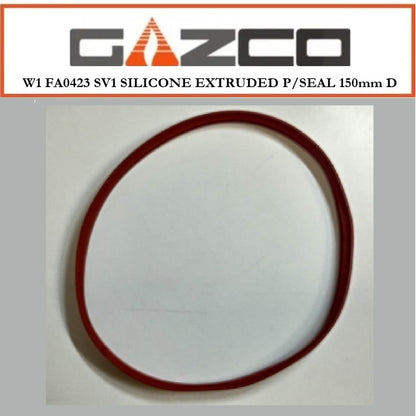 Gazco Balanced Flue Fire Outer Seal Replacement W1 FA0423 SV1 Extruded P-Seal 150mm